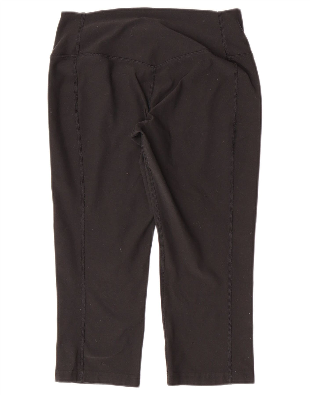 Pantalon de survêtement Nike Dri Fit Capri pour femme UK 8 Small Noir Polyester