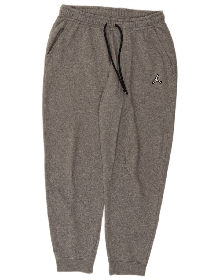 Jordan Pantalon de survêtement pour homme en coton moucheté gris moyen