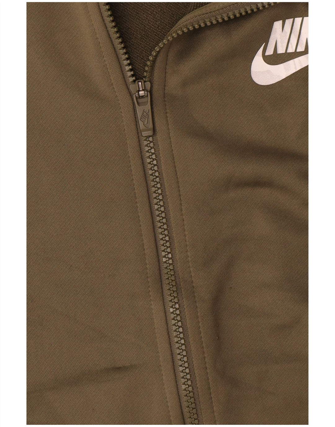 Veste de survêtement Nike pour garçon 13-14 ans XL Kaki Colourblock Polyester