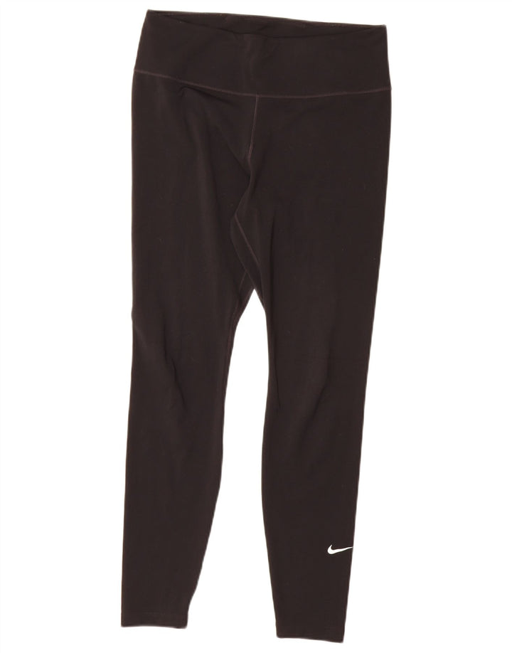 Nike Legging Dri Fit pour femme UK 12 Noir moyen