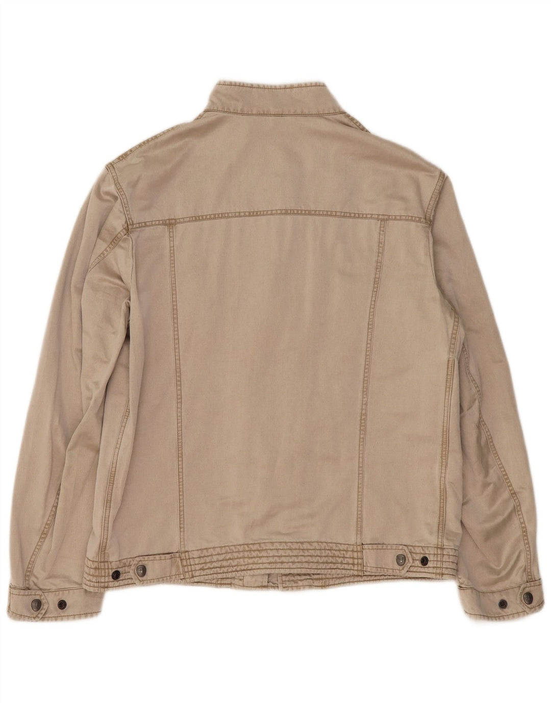 Trussardi Veste Utility Homme IT 56 3XL Beige Polyester