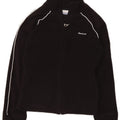 REEBOK Veste Polaire Femme UK 10 Small Noir Polyester