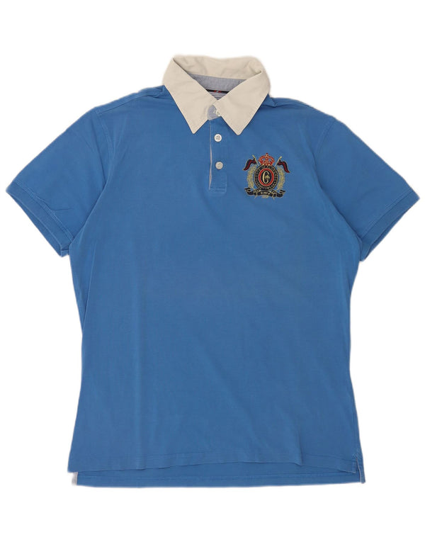 Conte of Florence Polo Rugby Homme 2XL Bleu Coton