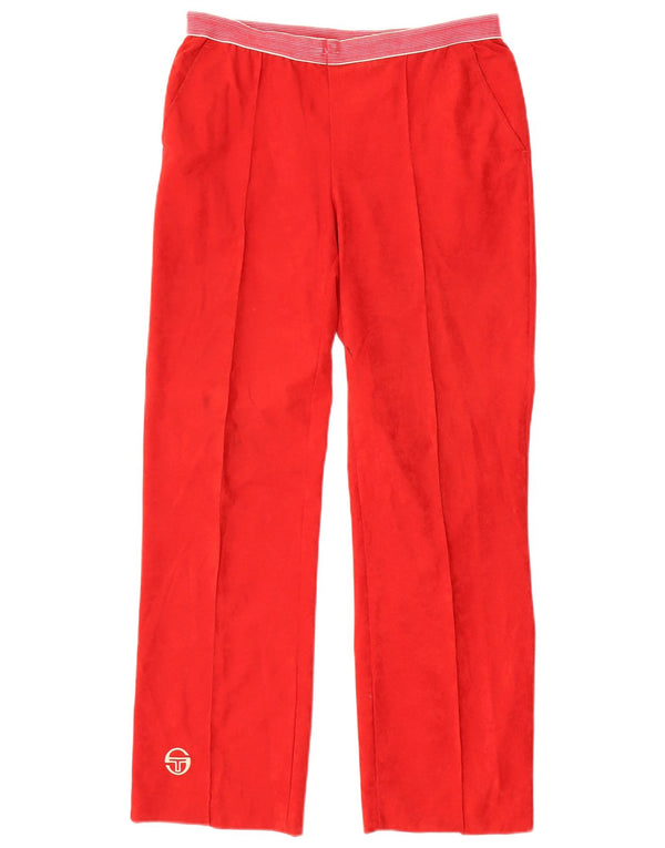 SERGIO TACCHINI Pantalon de survêtement femme IT 48 XL W34 L29 Triacétate rouge
