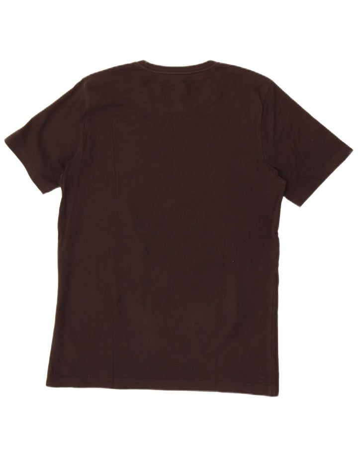 Puma T-shirt graphique pour homme, petit, noir, coton