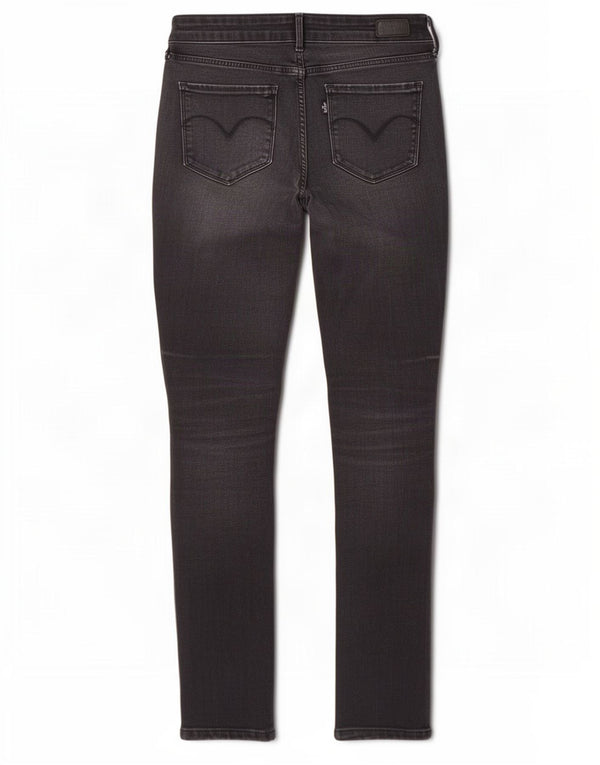 Levi's Jean Skinny Bold Curve Taille Moyenne Femme Noir W29 L32 Coton