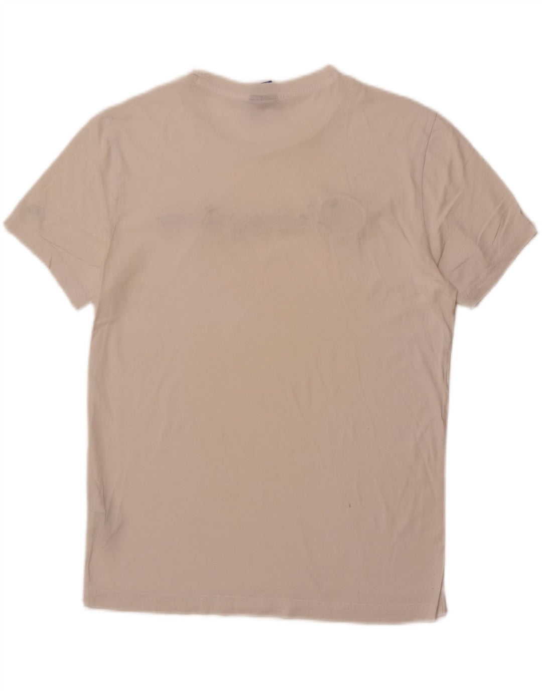 CHAMPION T-Shirt Graphique Homme Blanc Moyen Coton