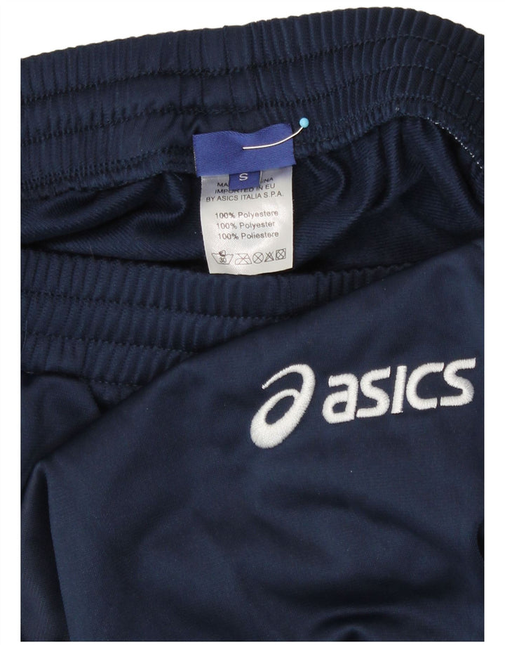 Asics Pantalon De Survêtement Homme Petit Bleu Marine Polyester