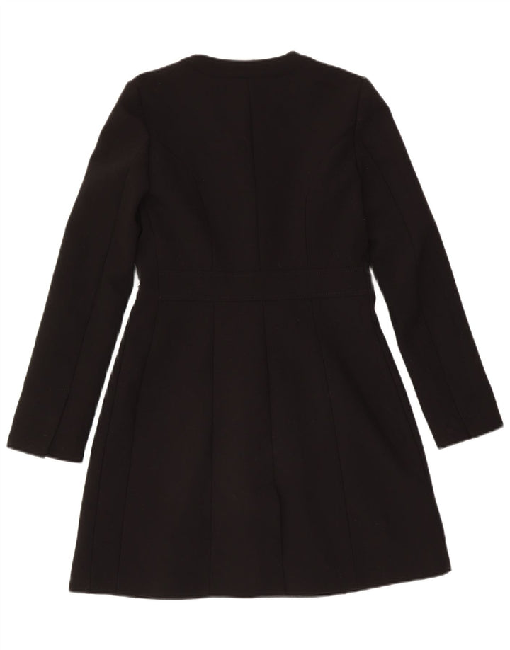 Elisabetta Franchi Pardessus Femme IT 40 Petit Noir Polyester