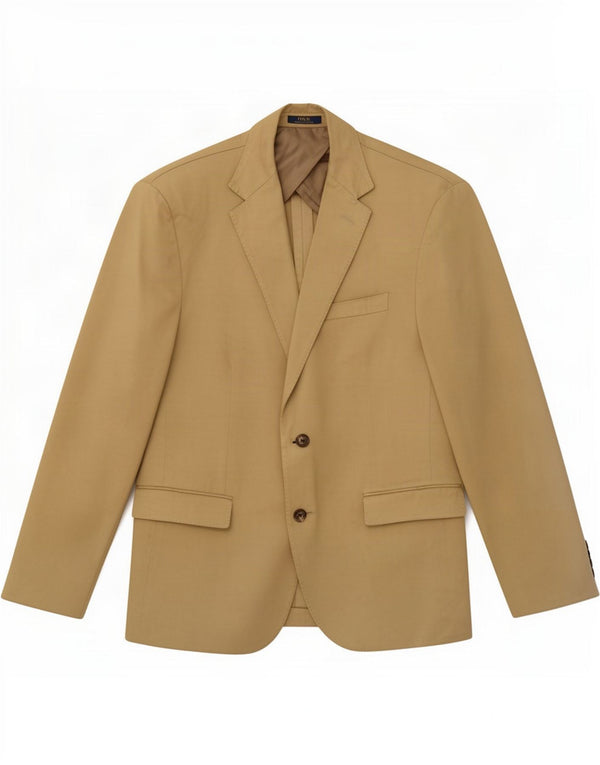 Polo Ralph Lauren Veste blazer à 2 boutons pour homme UK 42 XL Coton beige