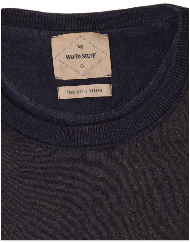 White Stuff Sweat-Shirt Homme Bleu Marine Moyen Coton