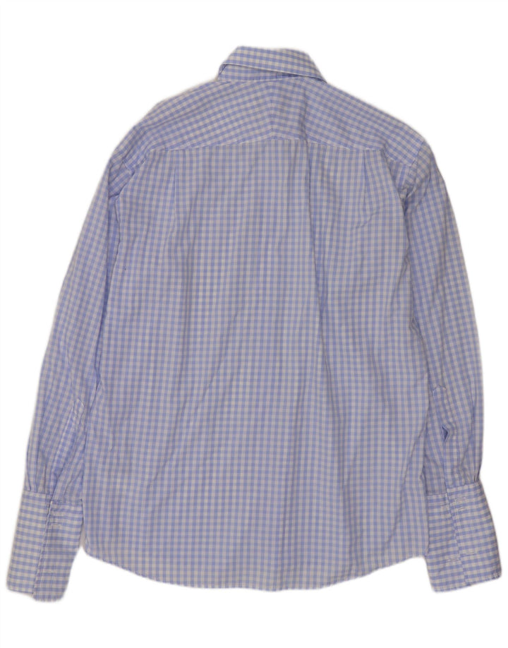 Van Heusen Chemise Homme Taille 41 16 Grand Coton Vichy Bleu