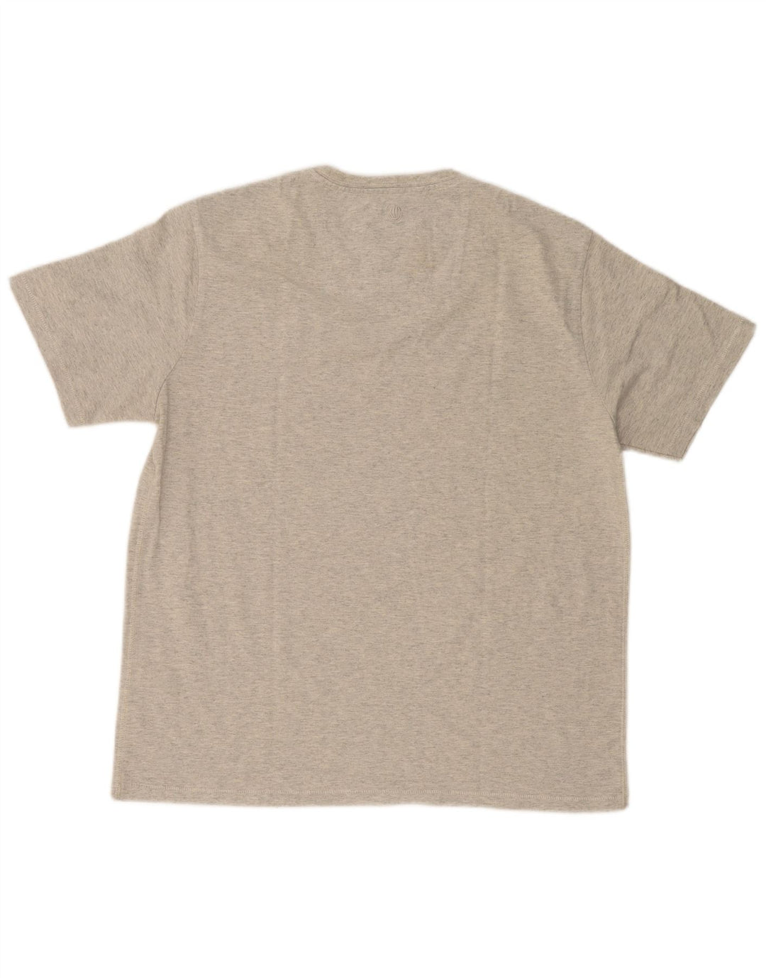 FAT FACE T-Shirt Graphique Homme Grand Gris Moucheté Coton