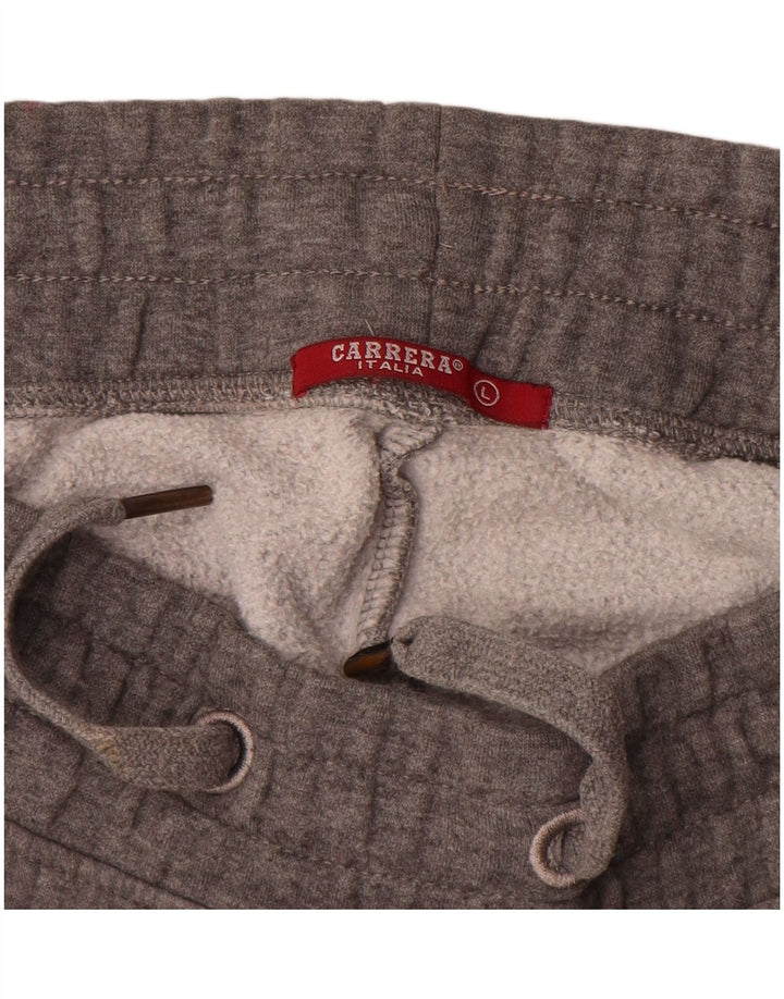 CARRERA Pantalon de survêtement pour femme Joggers UK 14 Large Gris Coton