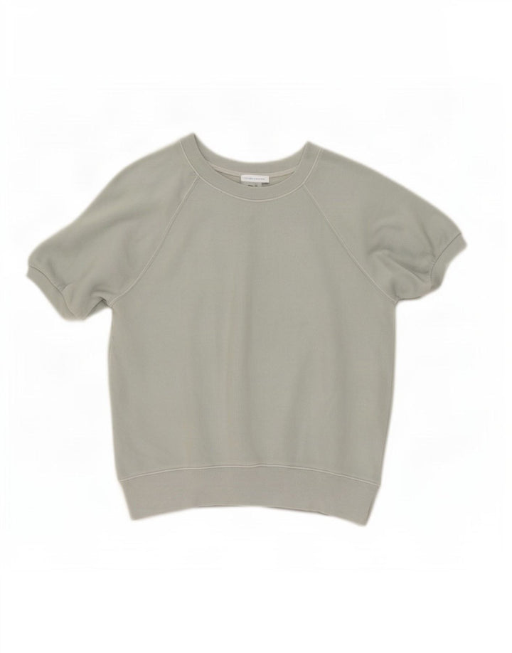 Gap Sweat-shirt à manches courtes pour femme UK 44 en coton vert moyen