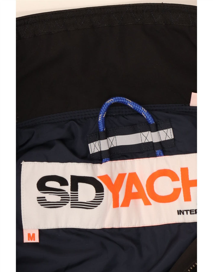 Superdry Veste Bomber Graphique Homme UK 38 Moyen Noir Polyester