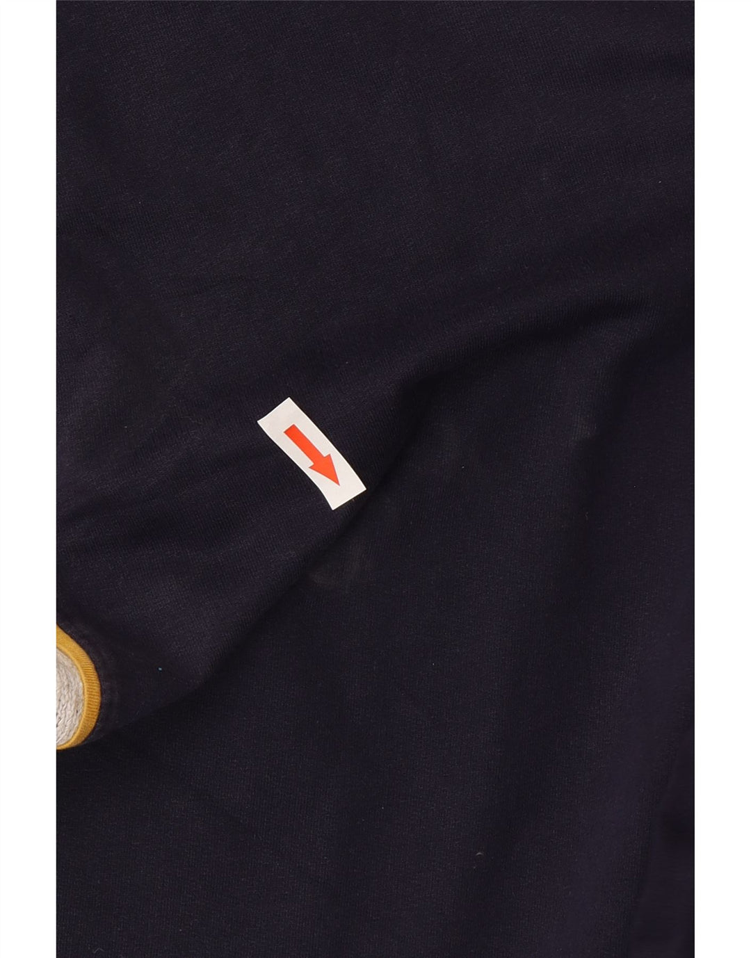 Zara Pantalon de survêtement pour femme UK 12 Medium Navy Blue Colourblock