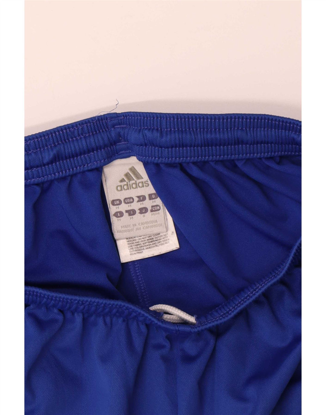 Adidas Short de Sport Climalite Graphic Homme Bleu Moyen Polyester