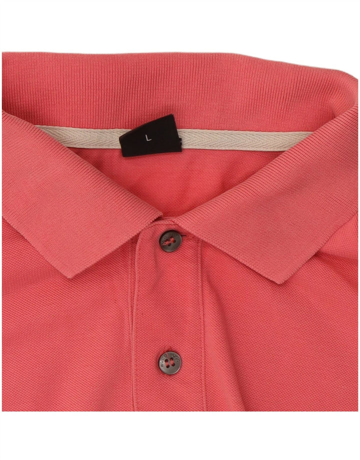 Hugo Boss Homme Regular Fit Polo Large Rouge Coton