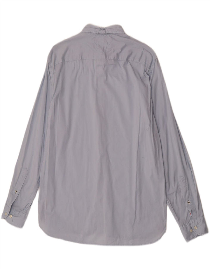 Tommy Hilfiger Chemise Regular Fit Homme Grand Bleu Coton