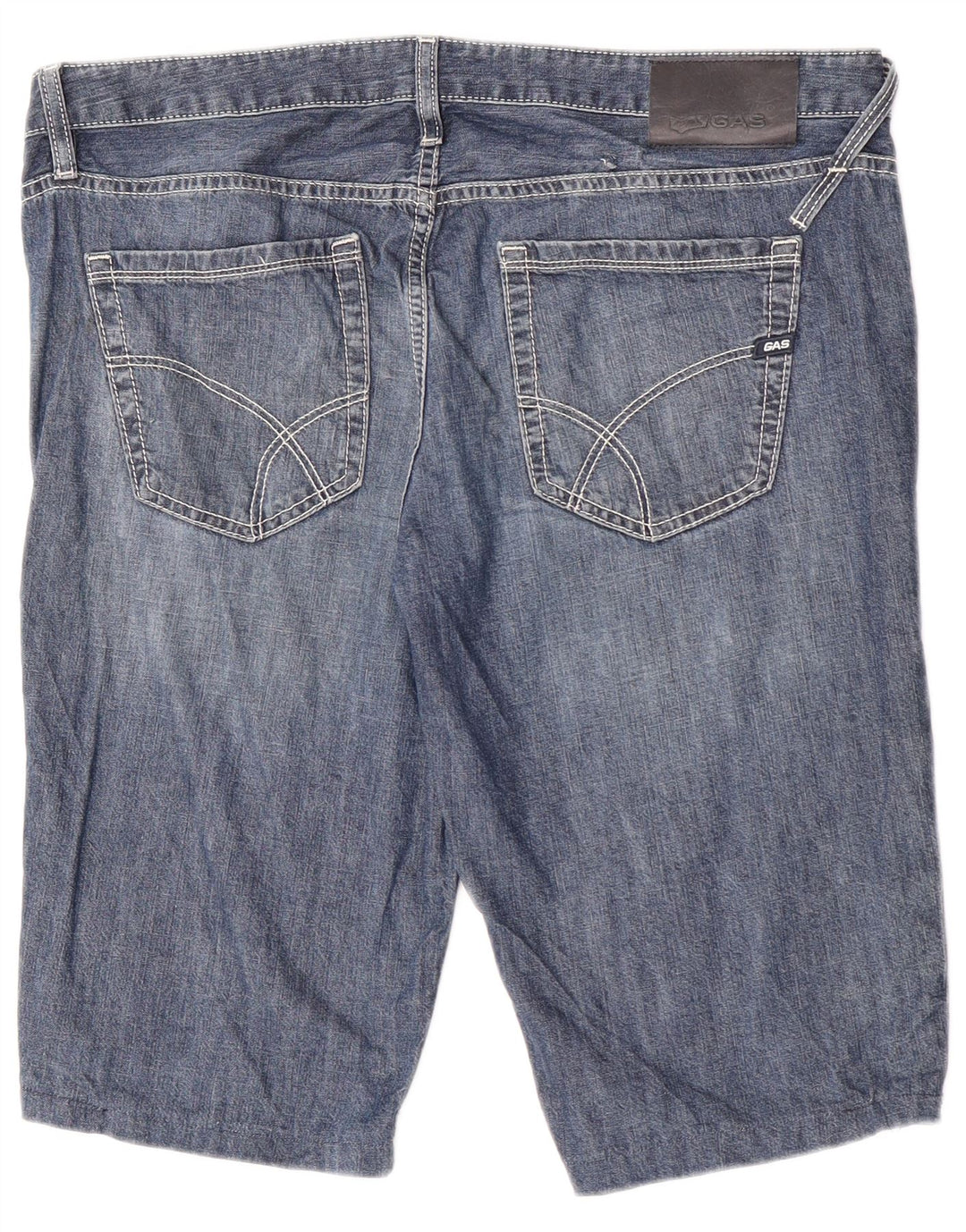 Gas Short en jean pour homme W34 Grand Bleu