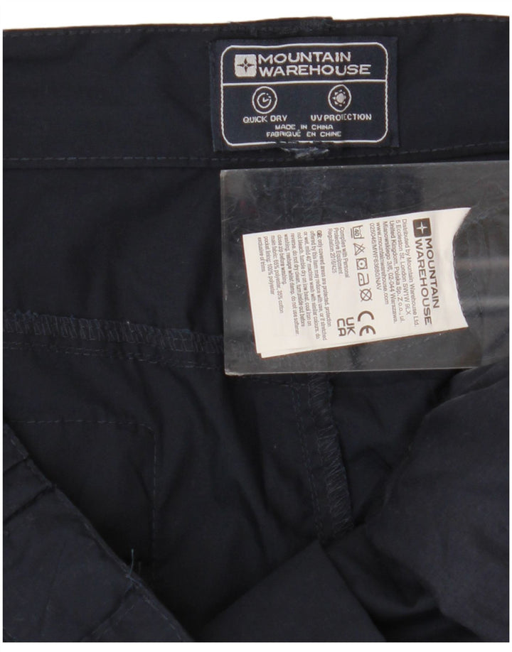 Mountain Warehouse Short cargo pour homme W36 en polyester bleu marine Taille L