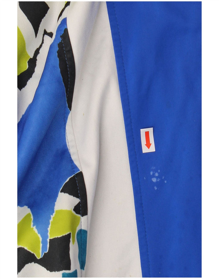 SPALDING Veste de Survêtement Graphique pour Homme Grand Bleu Colorblock