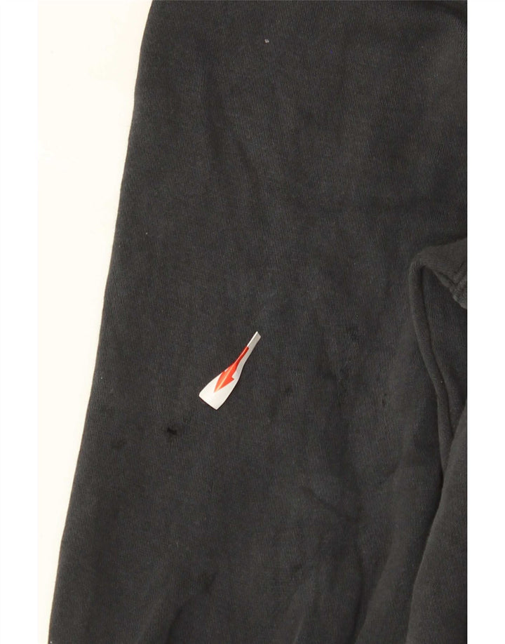 Nike Pull à capuche pour homme Petit coton noir