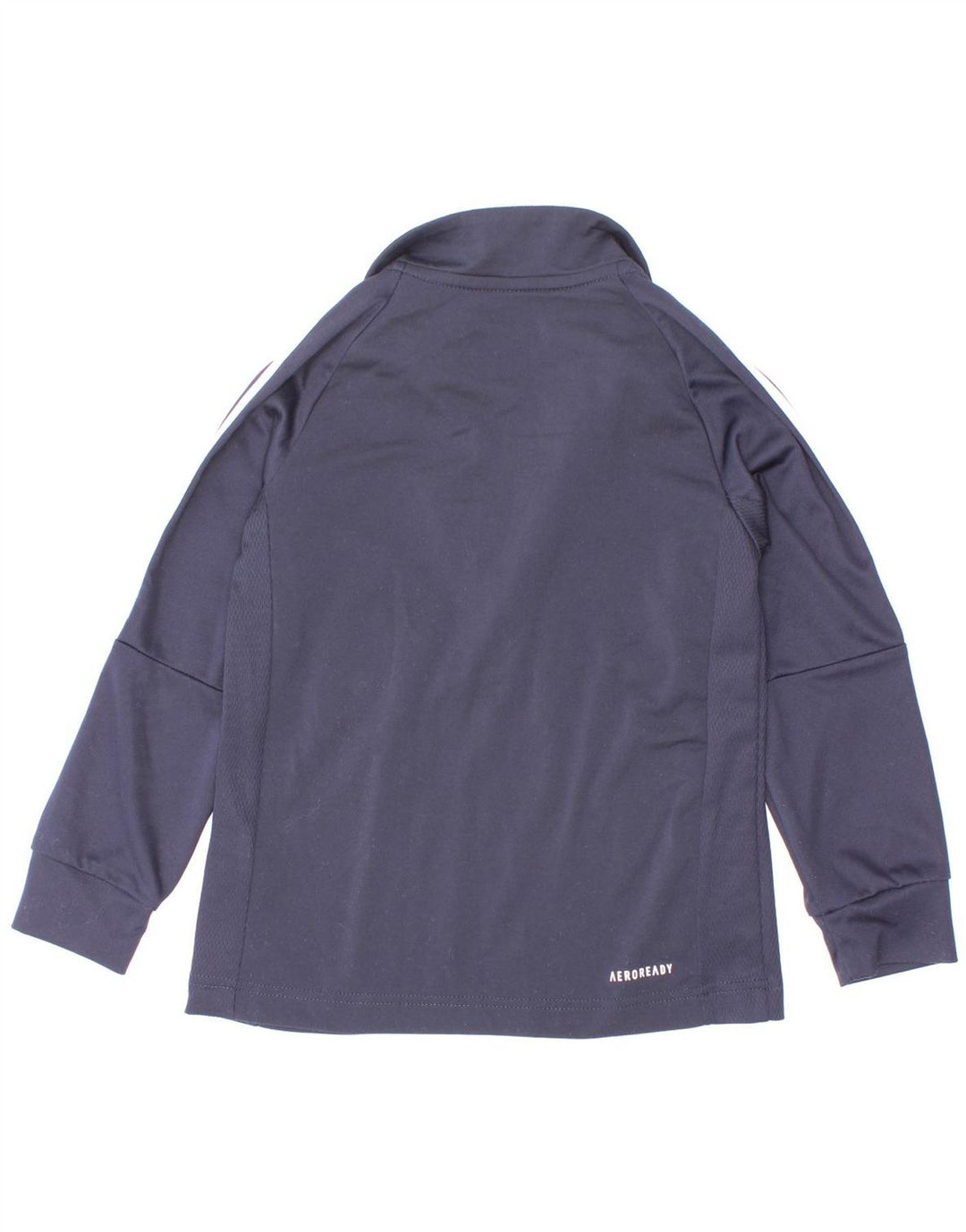 Adidas Garçon Aeroready Zip Neck Pull Survêtement Top 5-6 ans Bleu Marine
