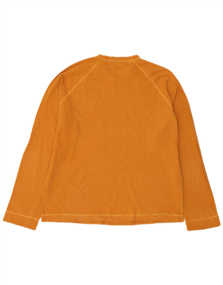 STEFANEL Sweat Homme Pull XL Orange Coton