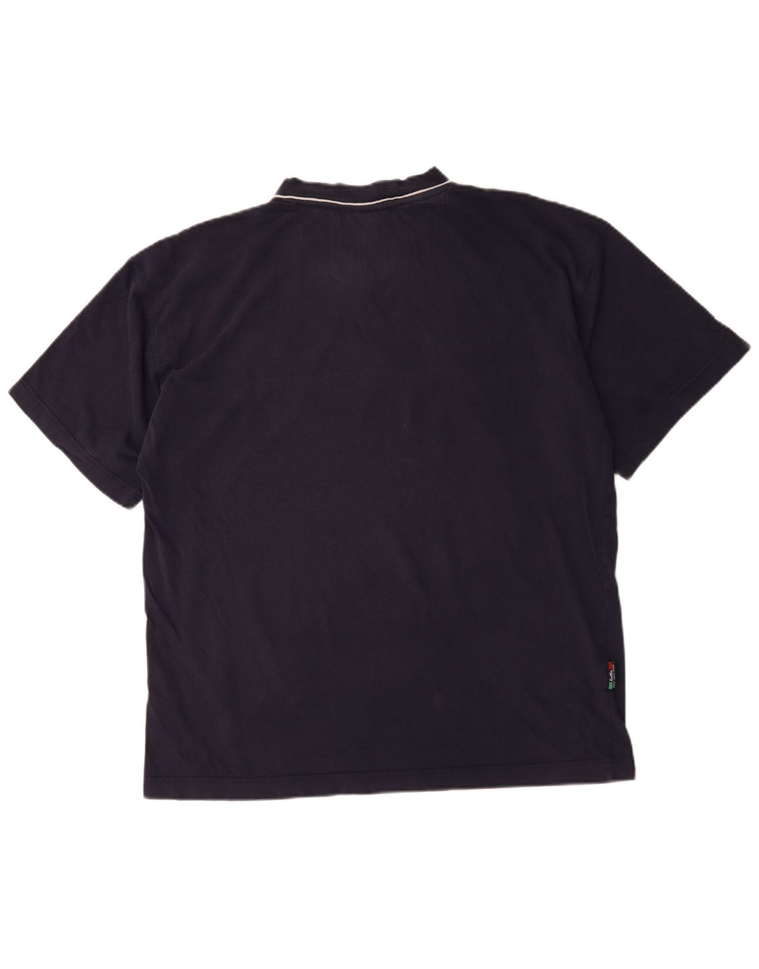 Lotto T-Shirt Homme Haut Large Bleu Marine Coton