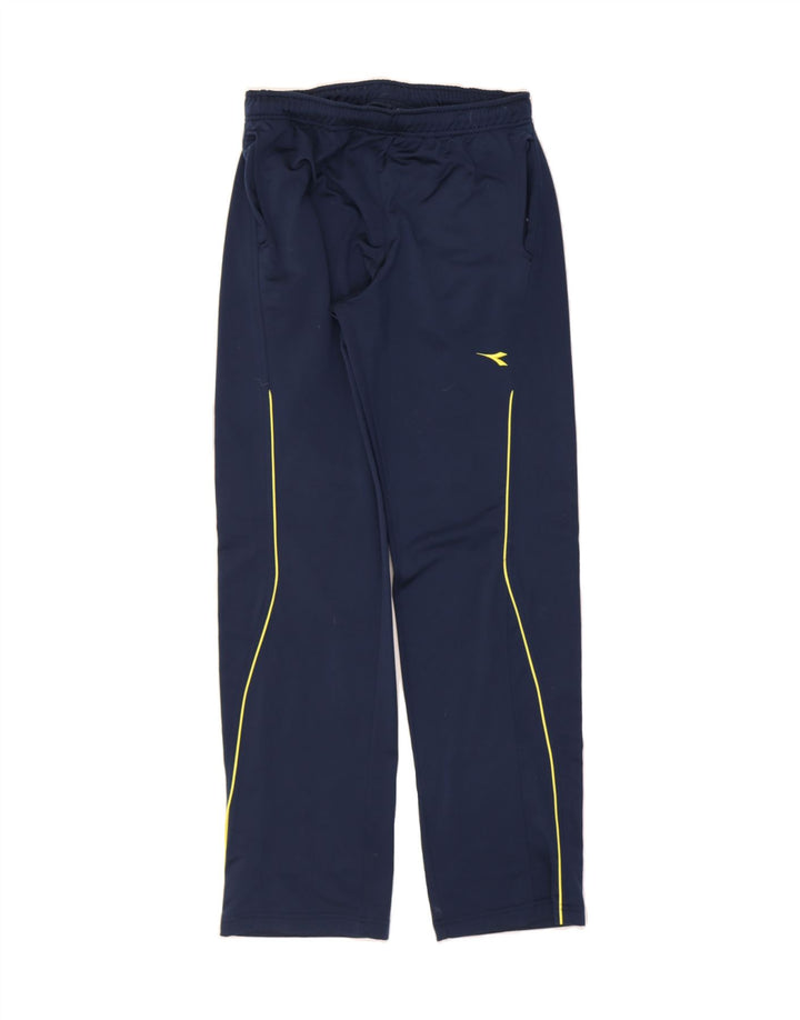 DIADORA Mens Tracksuit Trousers Medium  Navy Blue Polyester Vintage Diadora and Second-Hand Diadora from Messina Hembry 