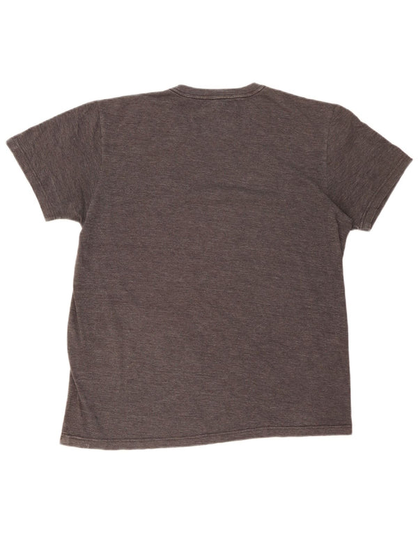 HARLEY T-shirt graphique coupe premium pour hommes, grand coton gris