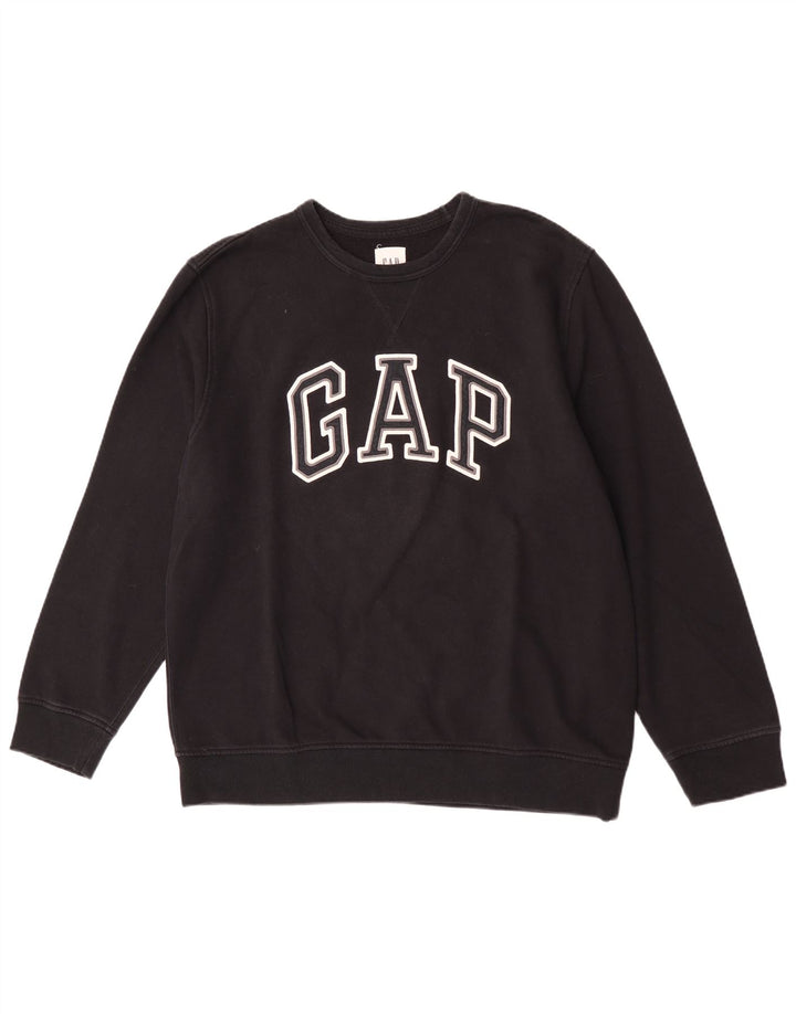 Gap Sweat-Shirt Graphique Homme XL Noir Coton