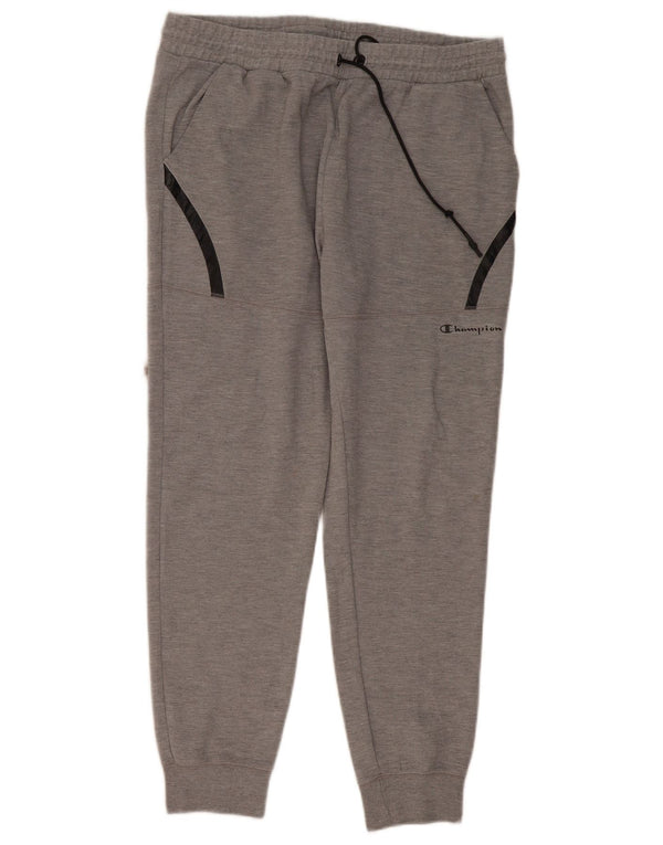Champion Pantalon De Survêtement Homme Joggers Large Gris Colorblock