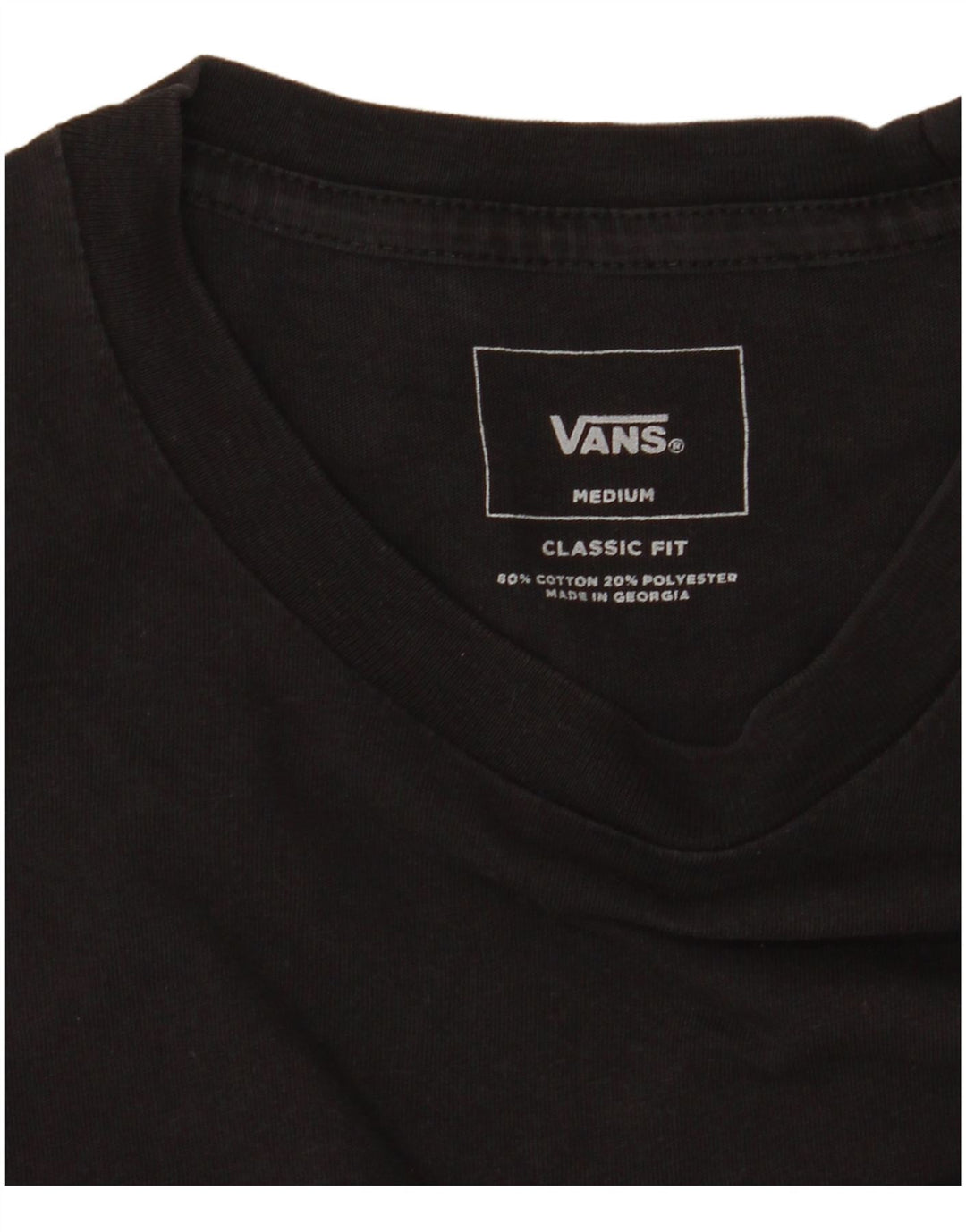 VANS T-shirt coupe classique pour homme en coton color block gris moyen