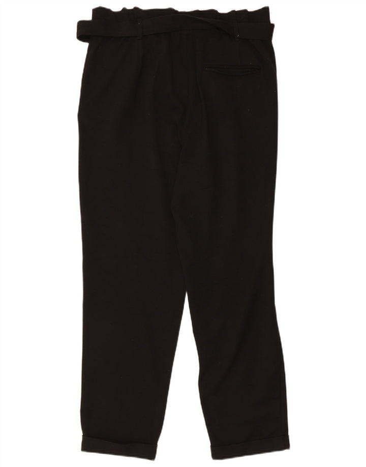 Zara Pantalon court fuselé pour femme Medium W28 L25 Noir