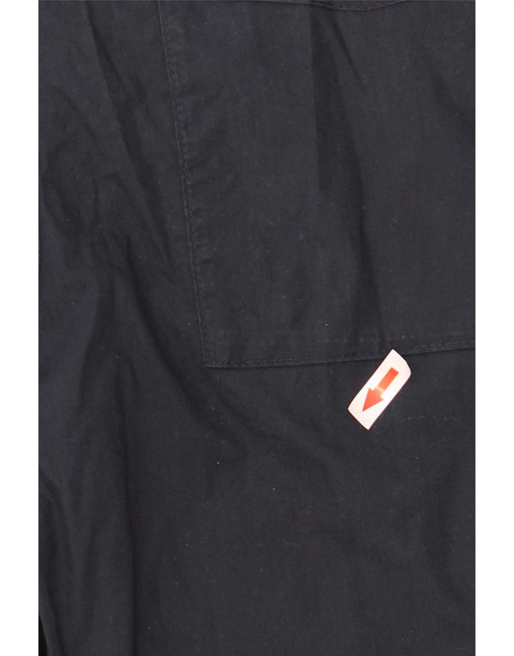 Mountain Warehouse Pantalon Cargo Droit Homme W30 L31 Bleu Marine Polyester