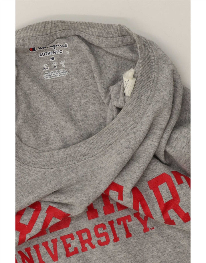 Champion T-Shirt Graphique Homme Gris Moyen Sports