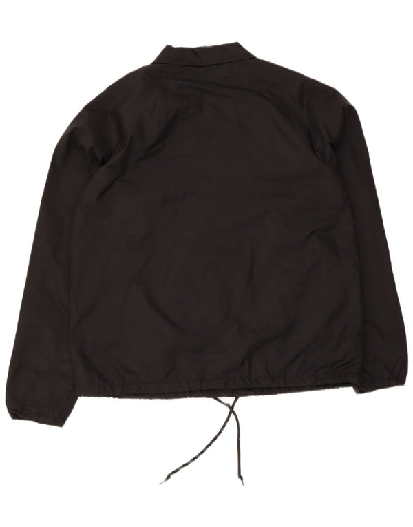 Vans Veste de pluie pour femme UK 16 Large Noir Nylon