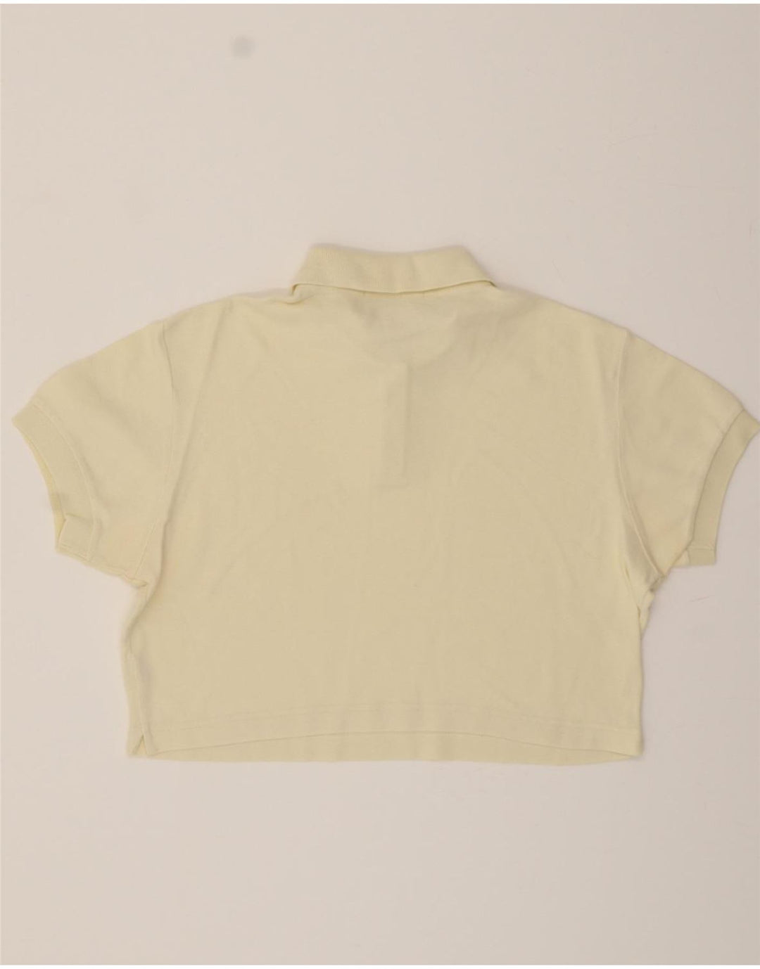 FILA Womens Crop Polo Shirt IT 50 XL Off White Vintage Fila and Second-Hand Fila from Messina Hembry 