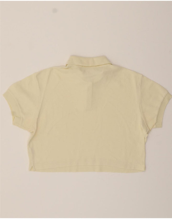 FILA Womens Crop Polo Shirt IT 50 XL Off White Vintage Fila and Second-Hand Fila from Messina Hembry 