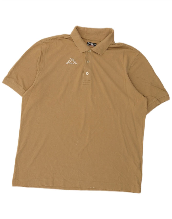 Kappa Polo Homme Grand Beige