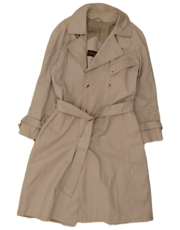 Incom Trench Double Boutonnage Homme IT 48 Gris Moyen