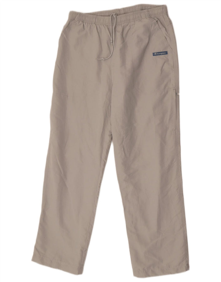 Champion Pantalon De Survêtement Homme Large Gris Polyester