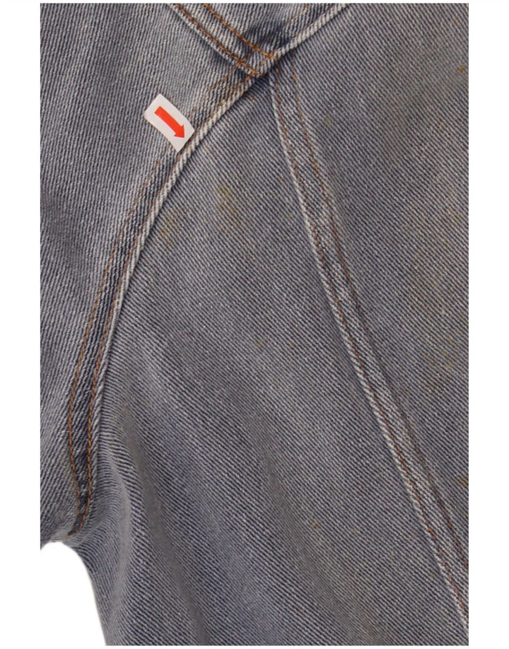 LAURA BIAGIOTTI Veste en jean pour femme UK 16 Large Bleu