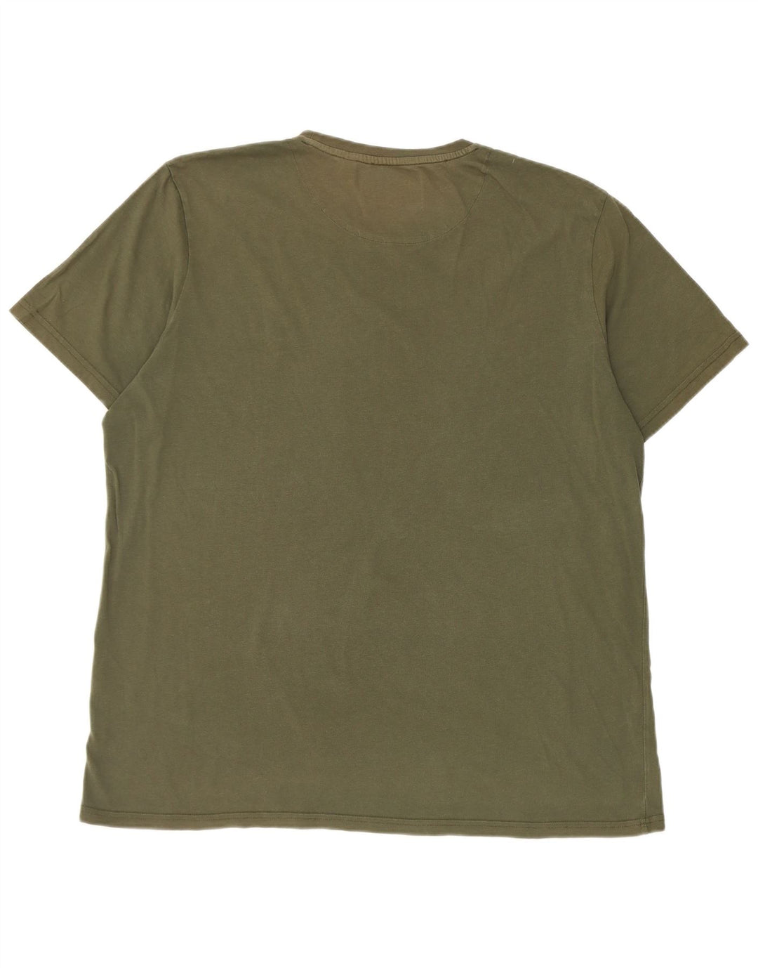 Lyle & Scott T-Shirt Homme Top 2XL Kaki Coton