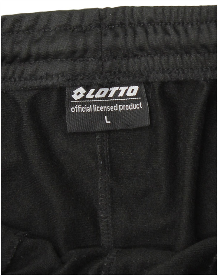 LOTTO Pantalon de survêtement pour femme UK 14 Large Noir