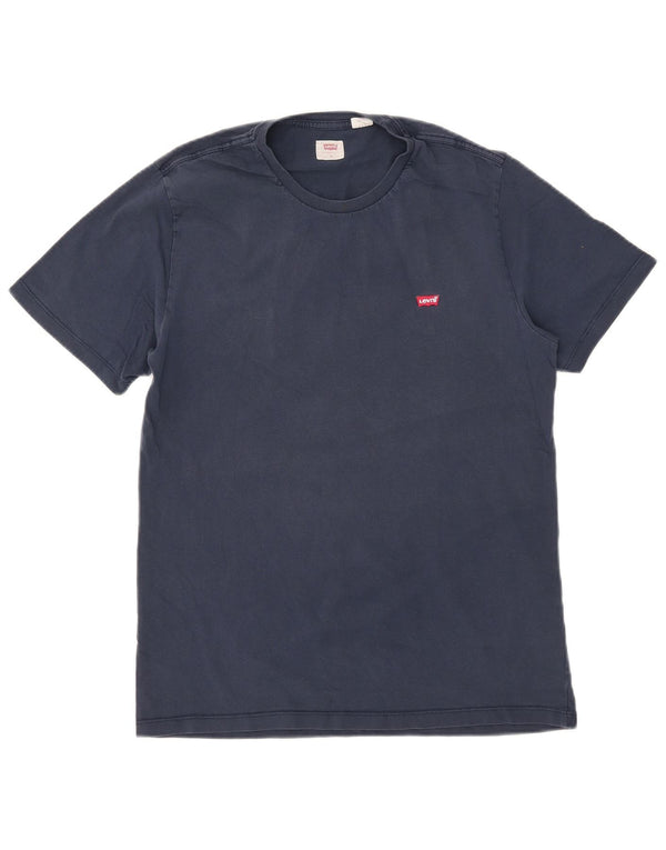 Levi's T-Shirt Top Homme Bleu Marine Moyen Coton