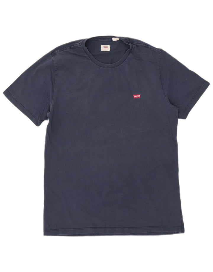 Levi's T-Shirt Top Homme Bleu Marine Moyen Coton